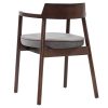 CHAISE DE RESTAURANT EN BOIS ZOYANO AVEC ACCOUDOIR FABRIQUÉ EN TURQUIE
