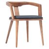 Chaise de Restaurant en bois Wilder Avec Accoudoir Fabriqué en Turquie