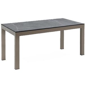 Table en aluminium Brissa