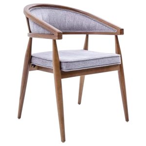 farahes wooden restaurant chair