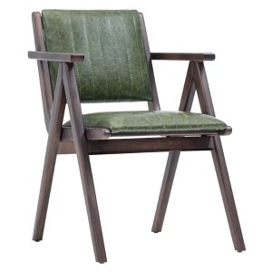 sandy wooden restaurant chair 1