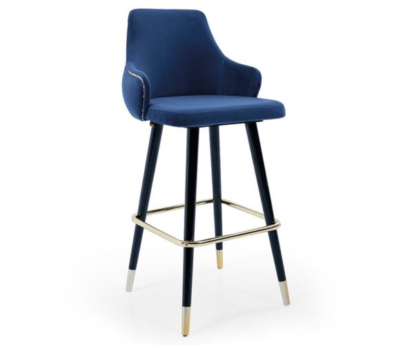 ares quilted barstool