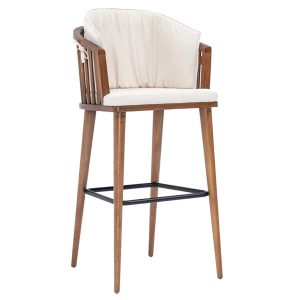 lena wooden barstool