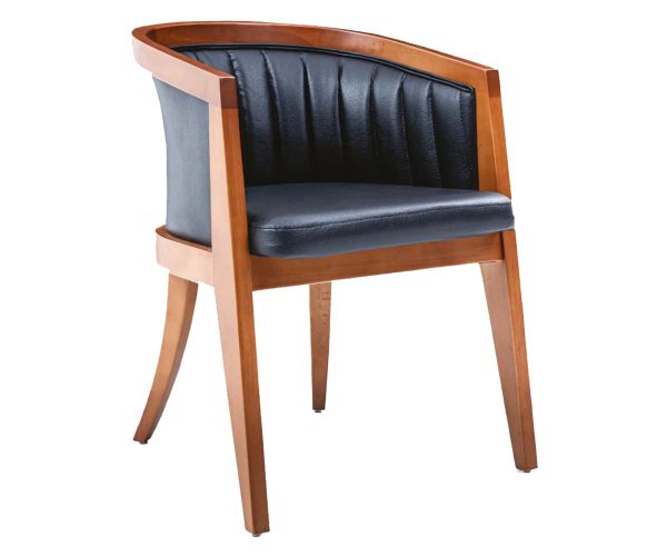 mussel wooden restaurant chair