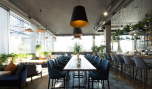 What furniture should be in restaurant